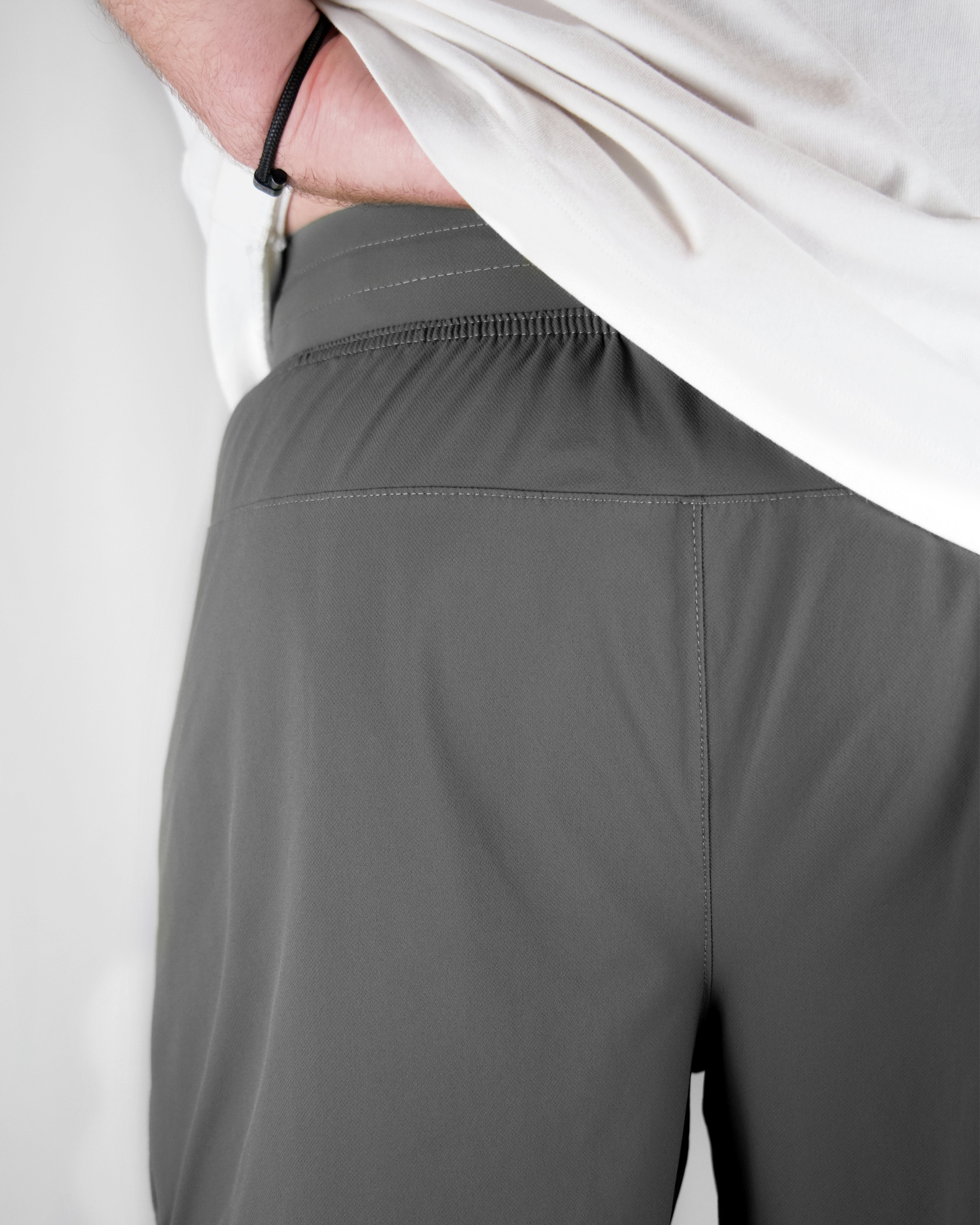 Conceal Carry Shorts | Bull Shark Gray - 8"
