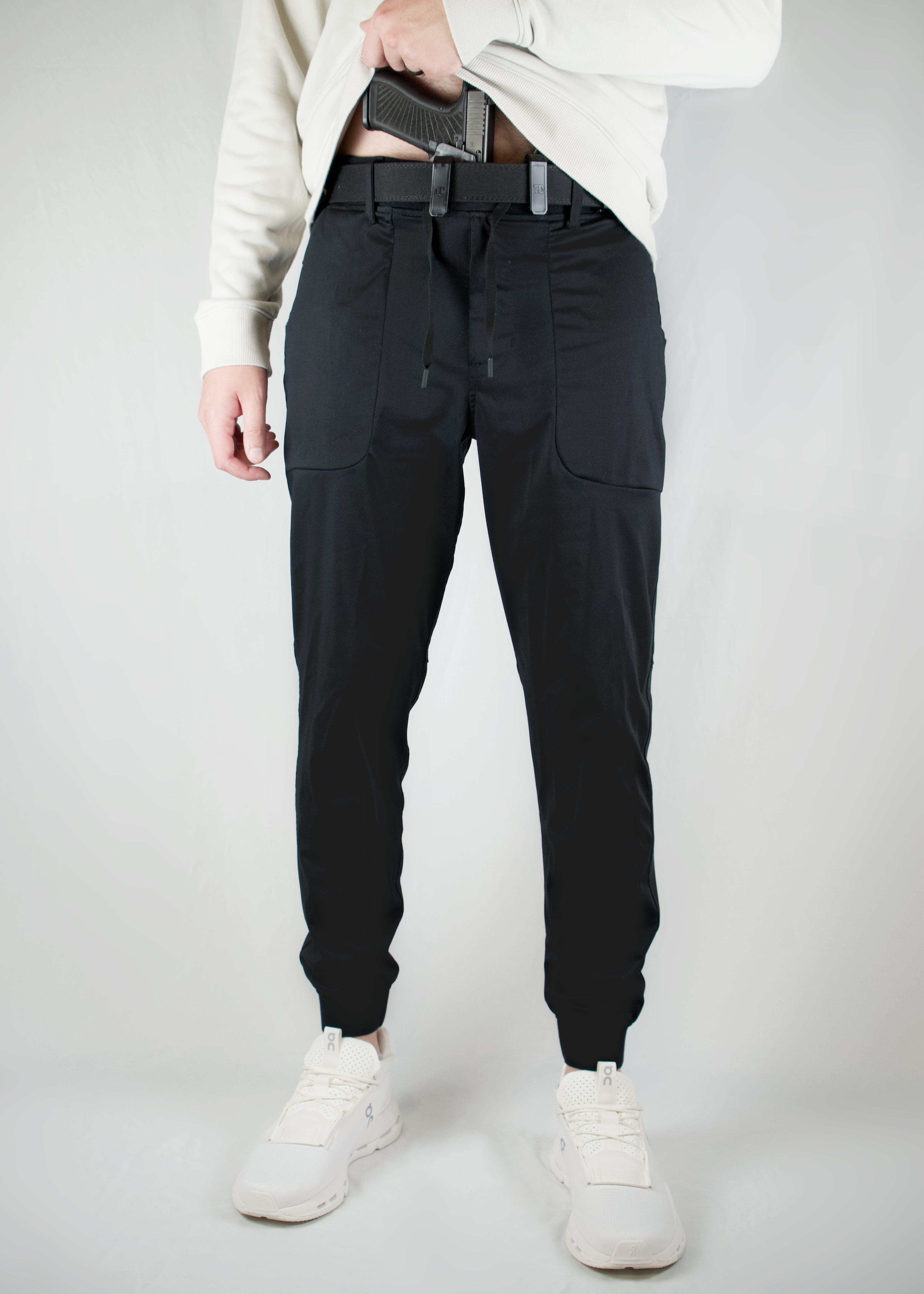 Conceal Carry Joggers | Plague Black