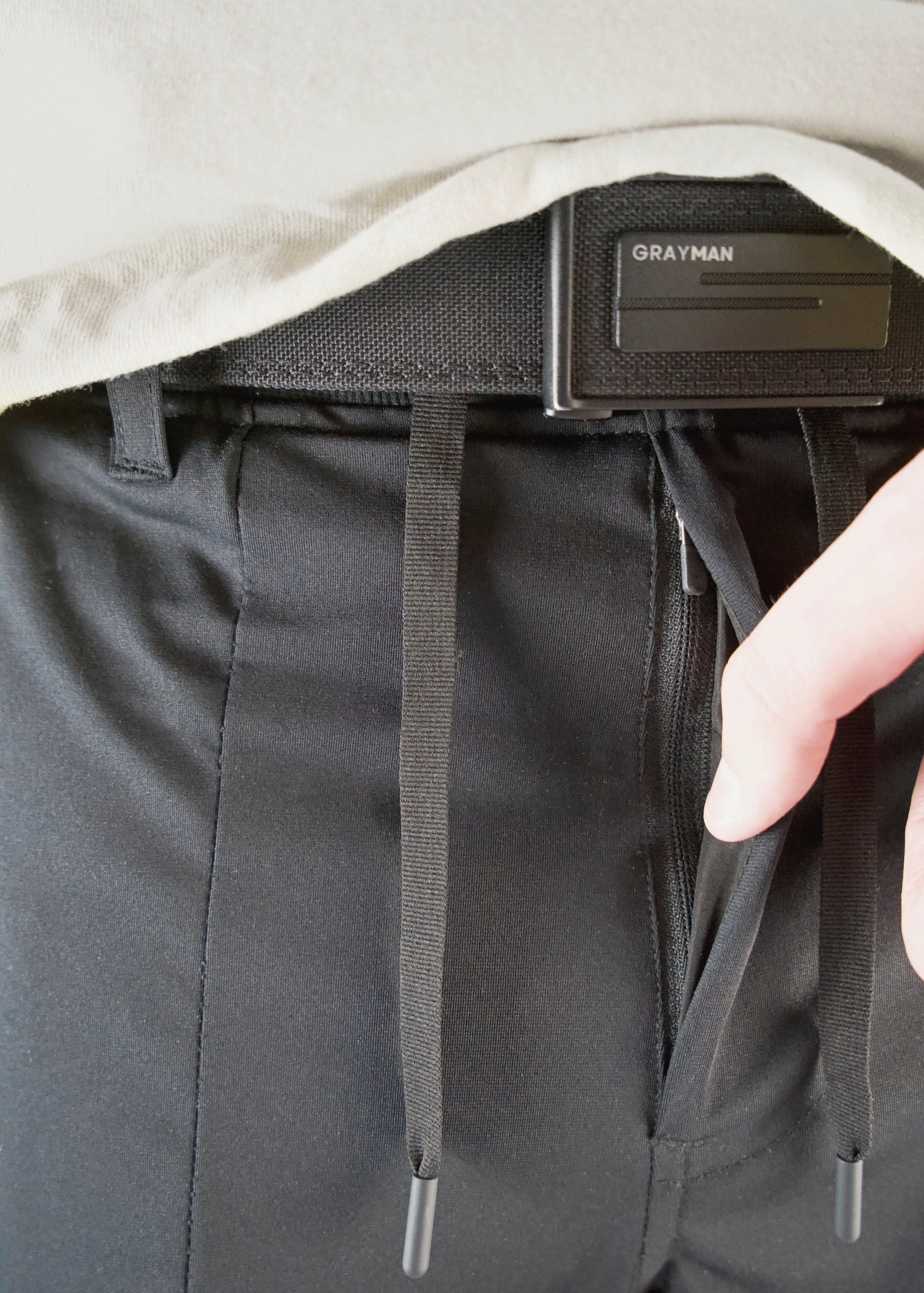Conceal Carry Joggers | Plague Black
